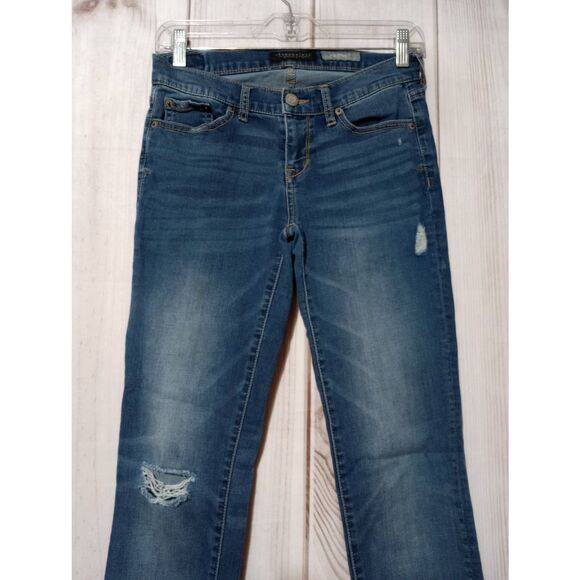 Aeropostale Jeans Ladies 2 Skinny Distressed‎ - Picture 3 of 7
